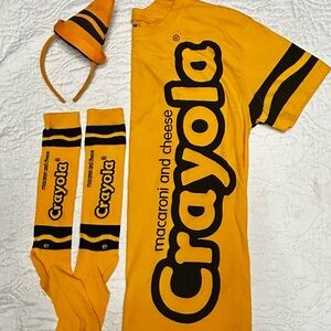 Macaroni and cheese, Crayola Halloween costume
